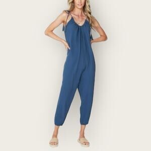 NWOT | Bobi Los Angeles | Crepe Jumpsuit | Blue | Small